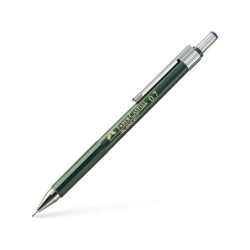 Faber-Castell TK-Fine 9713 Portaminas - Mina HB - Trazo 0.7mm - Goma de Borra Integrada