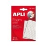 Adesivo in schiuma 3D pretagliato Apli 5x5x3mm - Applicazione facile - 414 unità - Bianco