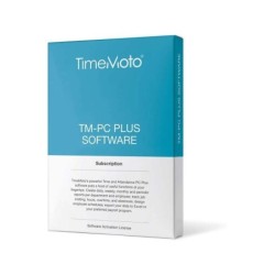 Timemoto PC Software Plus - para PC - Gestion de Tiempo y Asistencia - Control de Acceso - Informes Detallados