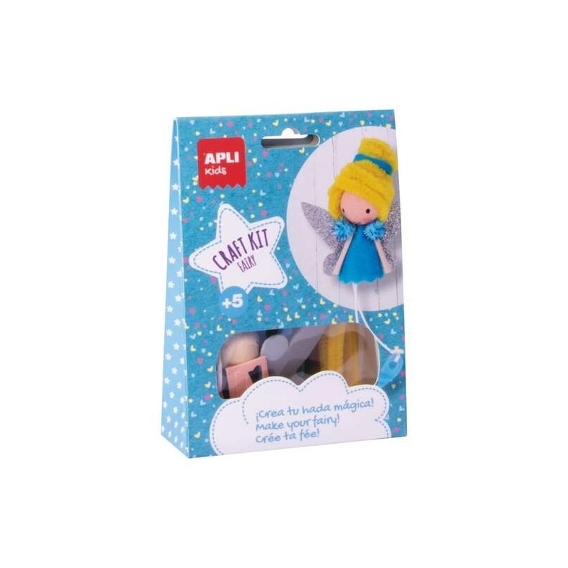 Kit Apli Mini Magic Fairy Craft - Riduce lo stress - Migliora la memoria - Sviluppa la coordinazione