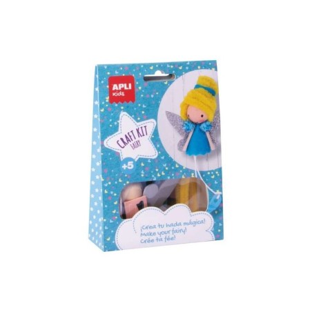 Kit Apli Mini Magic Fairy Craft - Riduce lo stress - Migliora la memoria - Sviluppa la coordinazione
