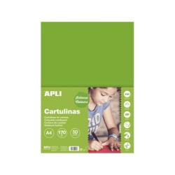 Cartoncino Apli Erba Verde A4 170 g 50 fogli