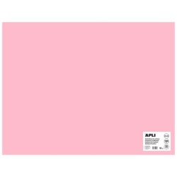 Apli Cartulina Rosa 50 x 65cm 170g 25 Hojas