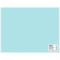 Cartoncino Apli azzurro 50 x 65 cm 170 g 25 fogli