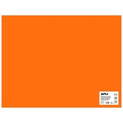 Apli Cartulina Naranja 50 x 65cm 170g 25 Hojas