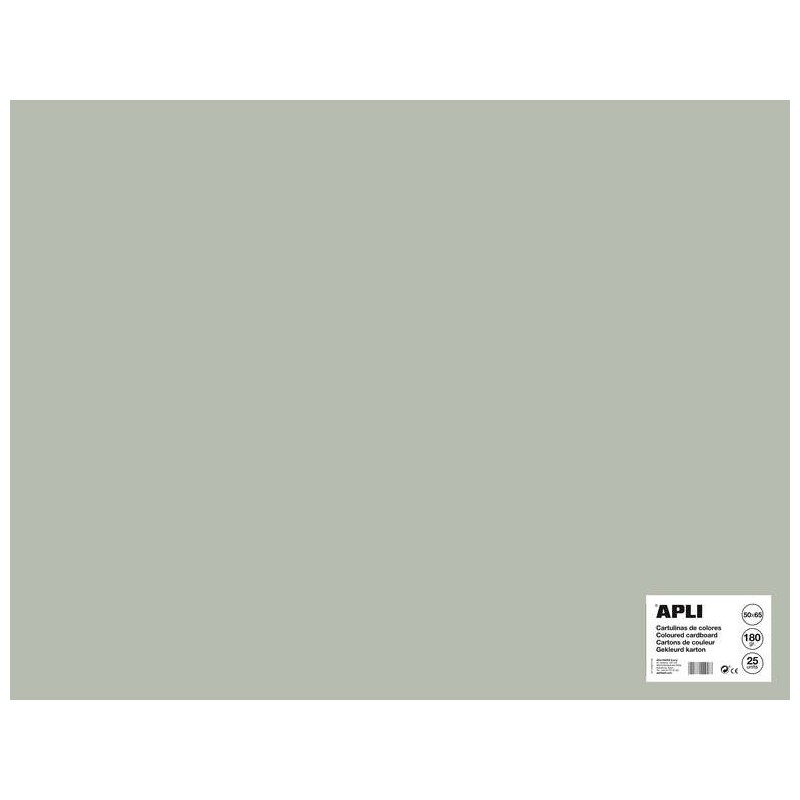 Apli Cartulina Gris 50 x 65cm 170g 25 Hojas Apli Cartulina Gris 50 x 65cm 170g 25 Hojas