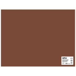 Cartoncino Apli marrone 50 x 65 cm 170 g 25 fogli