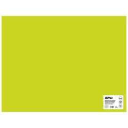 Cartoncino Apli verde fluorescente 50 x 65 cm 170 g 25 fogli