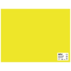 Apli Cartulina Amarillo Fluorescente 50 x 65cm 170g 25 Hojas
