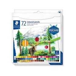 Staedtler 146C Pack de 72 Lapices de Colores - Mina Suave - Colores Surtidos