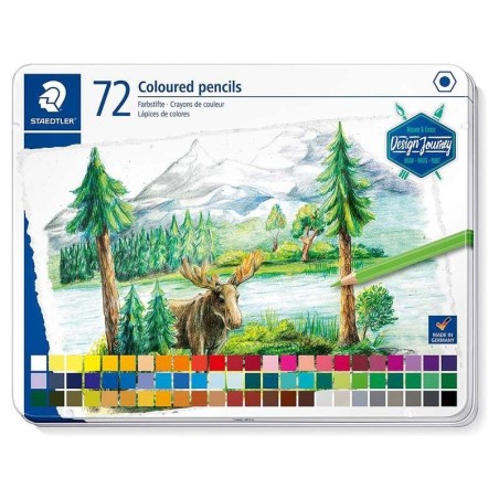 Staedtler 146C Confezione da 72 matite colorate - Mina morbida - Colori assortiti