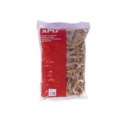 Elastici in Caucciù Naturale Apli Elastic - Ø 120 x 10mm - Grande Elasticità e Resistenza - Contenuto 1kg