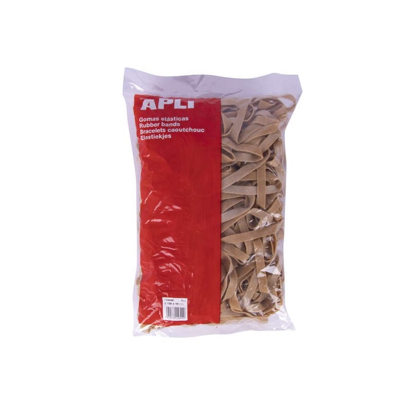 Elastici in Caucciù Naturale Apli Elastic - Ø 120 x 10mm - Grande Elasticità e Resistenza - Contenuto 1kg Elastici in Caucciù Naturale Apli Elastic - Ø 120 x 10mm - Grande Elasticità e Resistenza - Contenuto 1kg