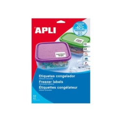 Apli Etiquetas Blancas Especial Congelador 63.5 x 33.9mm 10 Hojas