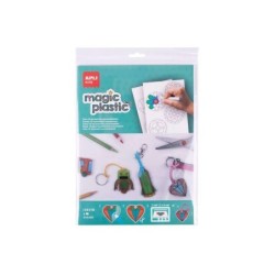 Apli Magic Plastic - Si Trasforma in Plastica Dura - Riduce le Dimensioni - 4 Fogli