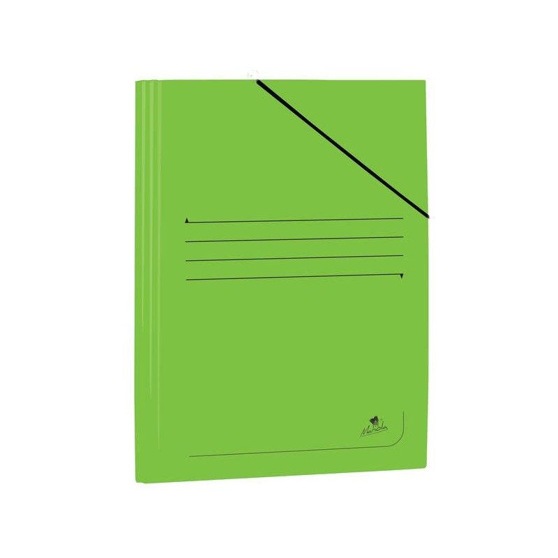 Cartella Mariola Folio in Cartoncino Laminato 500gr/m2 - Misure 34x25cm - Chiusura con Gomma Elastica - Colore Verde 20pz 20pz Cartella Mariola Folio in Cartoncino Laminato 500gr/m2 - Misure 34x25cm - Chiusura con Gomma Elastica - Colore Verde 20pz 20pz