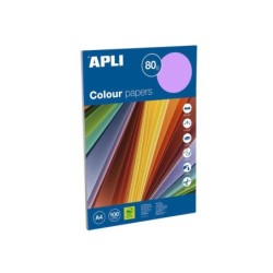 Apli Papel Color Surtido Intenso A4 100 Hojas