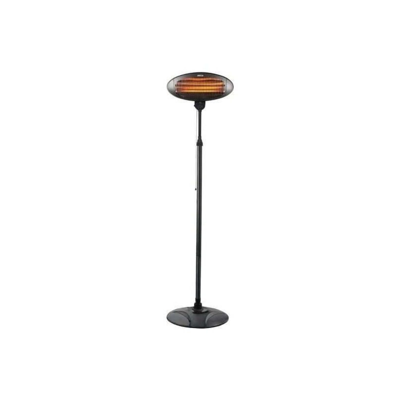 Riscaldatore da Pavimento per Esterni Jocca 2000W - 3 Livelli di Potenza - Controllo Termostato - Sistema Antiribaltamento Riscaldatore da Pavimento per Esterni Jocca 2000W - 3 Livelli di Potenza - Controllo Termostato - Sistema Antiribaltamento
