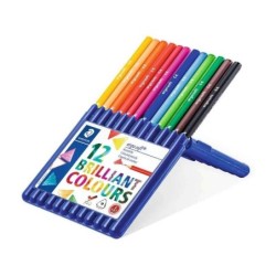 Staedtler Ergosoft 157 Confezione da 12 matite colorate - Design ergonomico - Colori assortiti