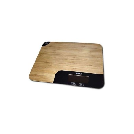 Tagliere in bambù Jocca con bilancia - Misure: 350 x 260 x 25 mm - Funzione tara e spegnimento automatico - Peso max. 15kg
