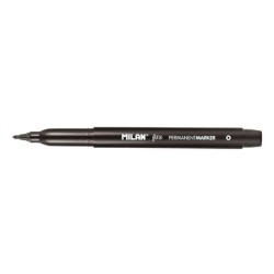 Pennarelli Indelebili Milano Punta Fine - Punta da 2 mm - Inchiostro a base di alcool - Colore Nero 10pz 10pz