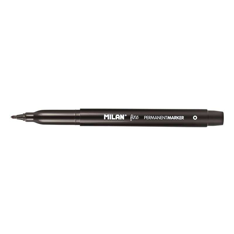 Pennarelli Indelebili Milano Punta Fine - Punta da 2 mm - Inchiostro a base di alcool - Colore Nero 10pz 10pz Pennarelli Indelebili Milano Punta Fine - Punta da 2 mm - Inchiostro a base di alcool - Colore Nero 10pz 10pz