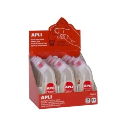 Apli Cola Base Acqua 70ml - Facile Applicazione - Asciugatura Rapida - Resistente all'Acqua - Trasparente