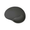 Tappetino per mouse ergonomico Trust BigFoot - Poggiapolsi in gel - Misure 23,6x20,5x1,6 cm - Colore Nero