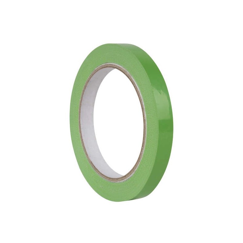 Apli Cinta Adhesiva Verde 12mm x 66m - Resistente al Desgarro - Facil de Cortar - Adhesivo de Alta Calidad Verde