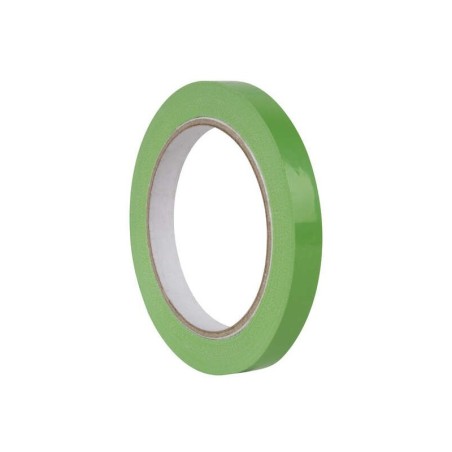 Apli Cinta Adhesiva Verde 12mm x 66m - Resistente al Desgarro - Facil de Cortar - Adhesivo de Alta Calidad Verde