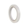 Apli Cinta Adhesiva Blanca 12mm x 66m - Resistente al Desgarro - Facil de Cortar - Adhesivo de Alta Calidad Blanco