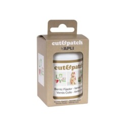 Vernice Fissativa Apli Cut&amp;Patch 100 - Protezione Lunga Durata - Asciugatura Rapida - Facile Applicazione - Trasparente