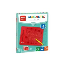 Lavagna Magnetica Apli favorisce la concentrazione e favorisce il lavoro logico-matematico - Dimensioni 215 x 12 x 170 mm - Colo