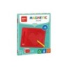 Apli Pizarra Magnetica Fomenta la Concentracion y Promueve el Trabajo Logico-matematico - Tamaño 215 x 12 x 170 mm - Color Rojo
