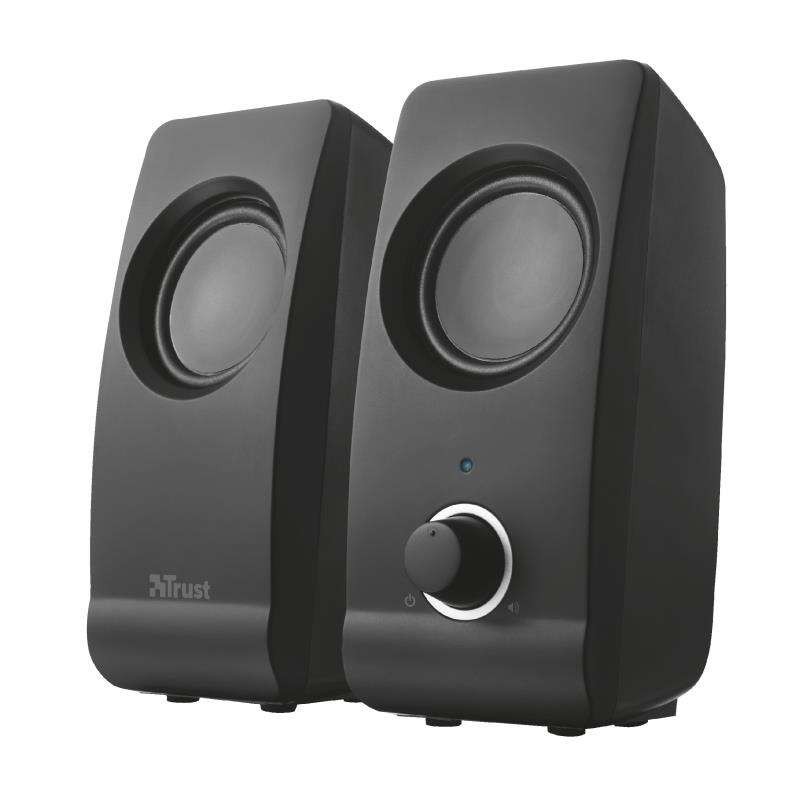 Trust Remo Altavoces USB 2.0 16W - Cable de 1.50m - Color Negro Trust Remo Altavoces USB 2.0 16W - Cable de 1.50m - Color Negro