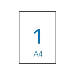 Apli Etiquetas Home Blancas Mate 210 x 297mm 10 Hojas