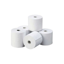 Fabrisa Rollo de Papel Termico - Libre de BPA - 80x80x12mm