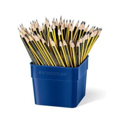 Staedtler Noris 183 Espositore da 72 matite di grafite - Mina HB - Resistenza alla rottura
