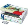 Staedtler Noris Color 185 Confezione da 144 matite colorate esagonali - Resistenza alla rottura - Colori assortiti