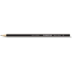 Matita colorata esagonale Staedtler Noris Color 185 - Resistenza alla rottura - Materiale Wopex - Colore grigio chiaro 12pz 12pz