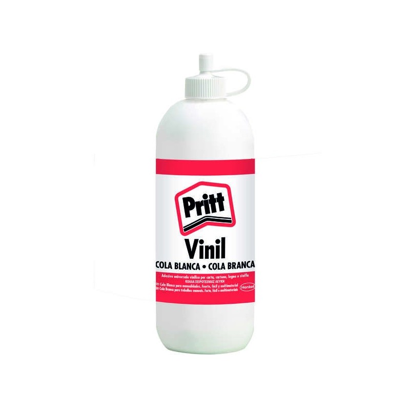 Pritt Cola Blanca 250ml - Pegamento Liquido Transparente - Ideal para Manualidades - Adhesivo para Diversos Materiales Pritt Cola Blanca 250ml - Pegamento Liquido Transparente - Ideal para Manualidades - Adhesivo para Diversos Materiales