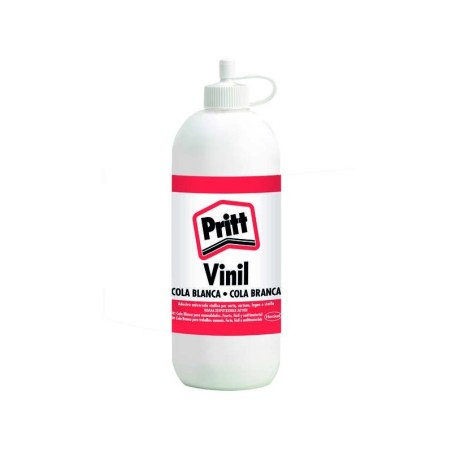 Pritt Cola Blanca 250ml - Pegamento Liquido Transparente - Ideal para Manualidades - Adhesivo para Diversos Materiales