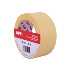 Apli Cinta Pintor 48mm x 45m - Facil de Cortar y Aplicar - Resistente a la Humedad - Ideal para Pintura y Decoracion - Azul