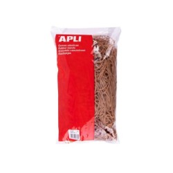 Apli Gomas Elasticas Ø 140 x 2mm - 1kg de Contenido - Gran Elasticidad y Resistencia - 70% de Caucho Natural