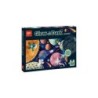 Puzzle fluorescente del sistema solare Apli - Si illumina al buio - 104 pezzi - Dimensioni 5 x 5 cm