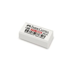 Faber-Castell 7086 Gomma in plastica compatta senza PVC - Cancellazione facile e pulita 30pz 30pz