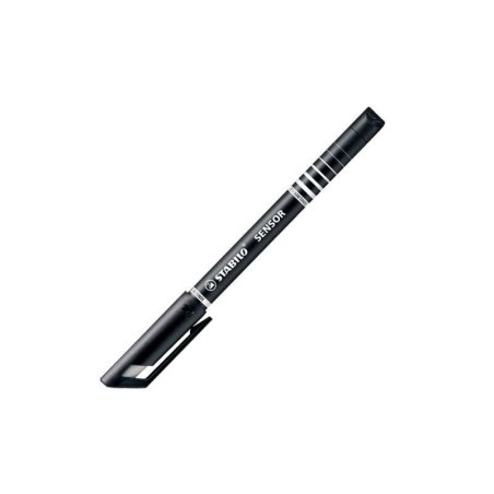 Stabilo Sensor Rotulador de Punta Fina Amortiguada - Trazo de 0.3mm - Color Negro