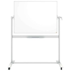Lavagna mobile classica Nobo Nano Clean - 1200x900 mm - Design puntatore - Bianca
