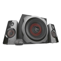 Trust Gaming GXT 38 Tytan Speakers 2.1 120W - Subwoofer in legno 30W - Cavo 1,40m - Colore Nero