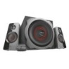 Trust Gaming GXT 38 Tytan Speakers 2.1 120W - Subwoofer in legno 30W - Cavo 1,40m - Colore Nero